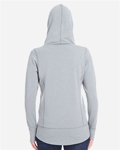 Women's Omega Stretch Snap-Placket Hooded Sweatshirt - 8431 3