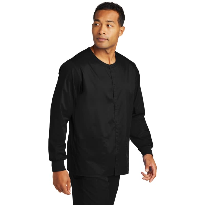 WonderWink Unisex WorkFlex Snap-Front Scrub Jacket 15