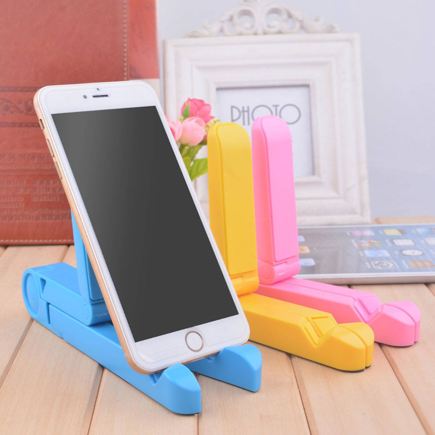 Lightweight Portable Plastic Non-Slip Adjustable Phone Stand 6