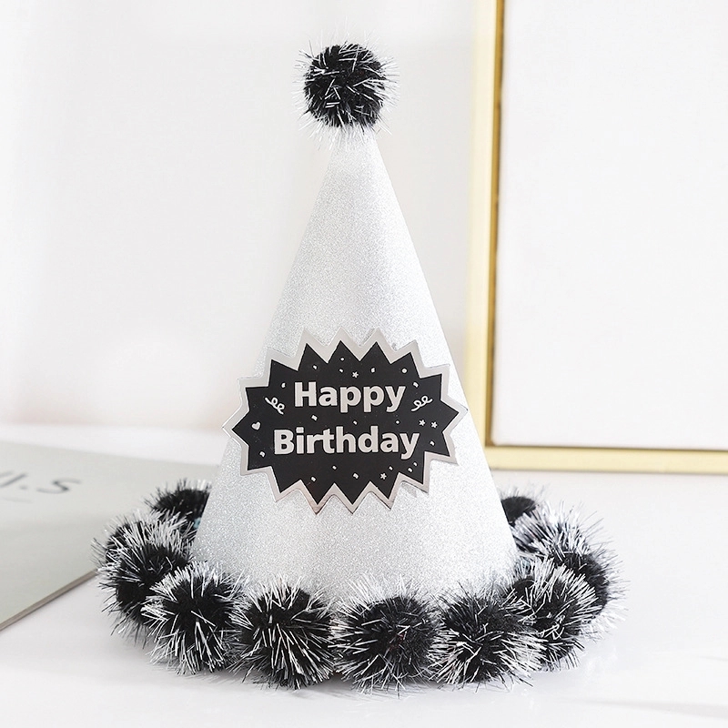 Birthday Party Kids Game Hat & Cake Celebration Decoration 2