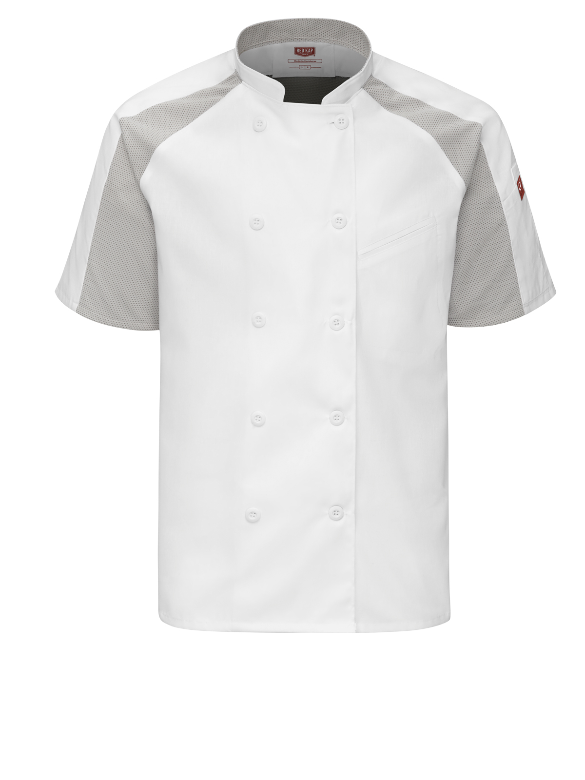 Red Kap Culinary - Men's Airflow Raglan Chef Coat with OilBlok 4