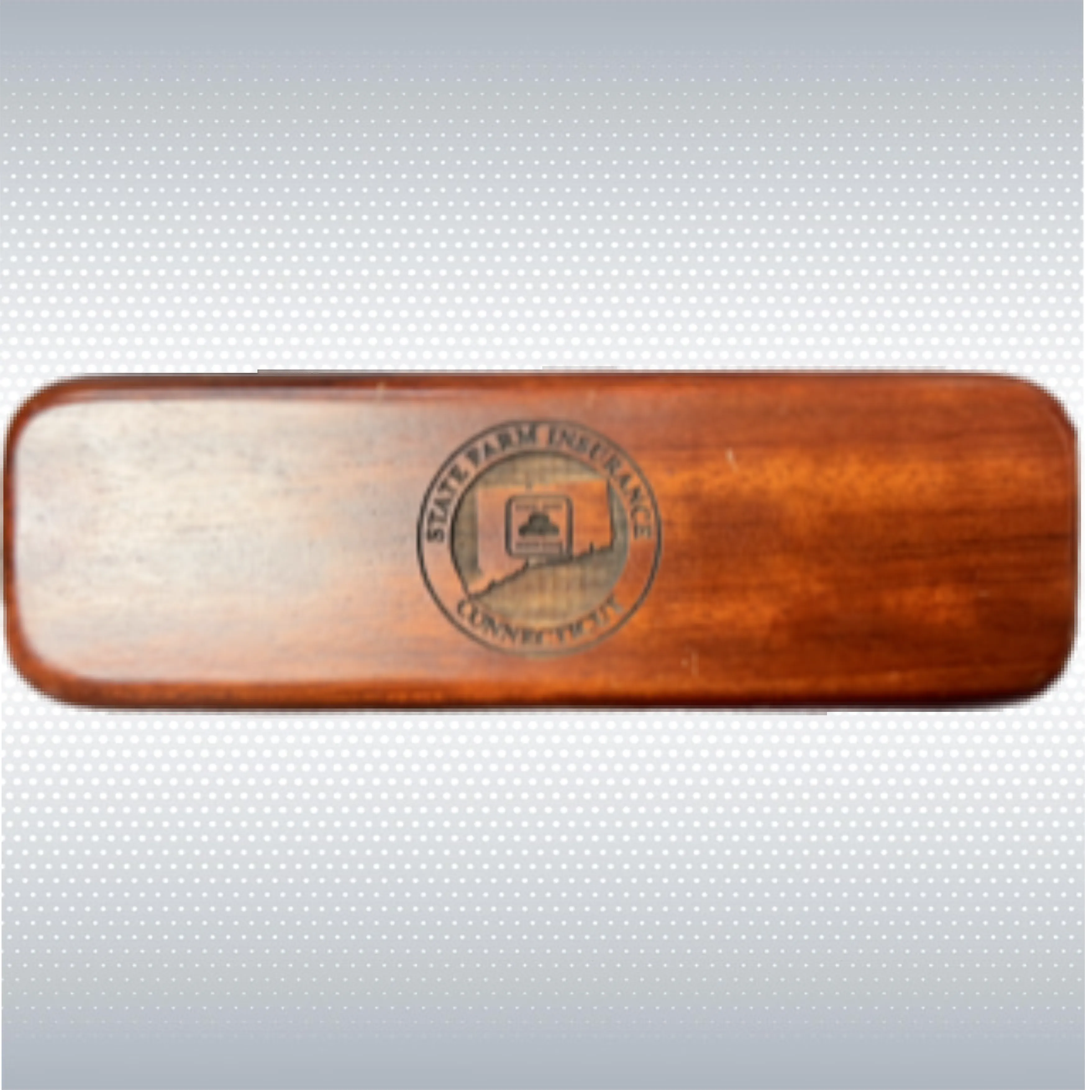Rosewood Single Pen Set w/ Round Edge 3
