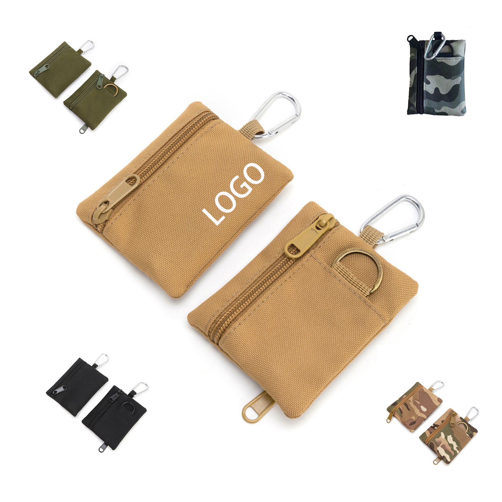 Coin Purse with Carabiner 2