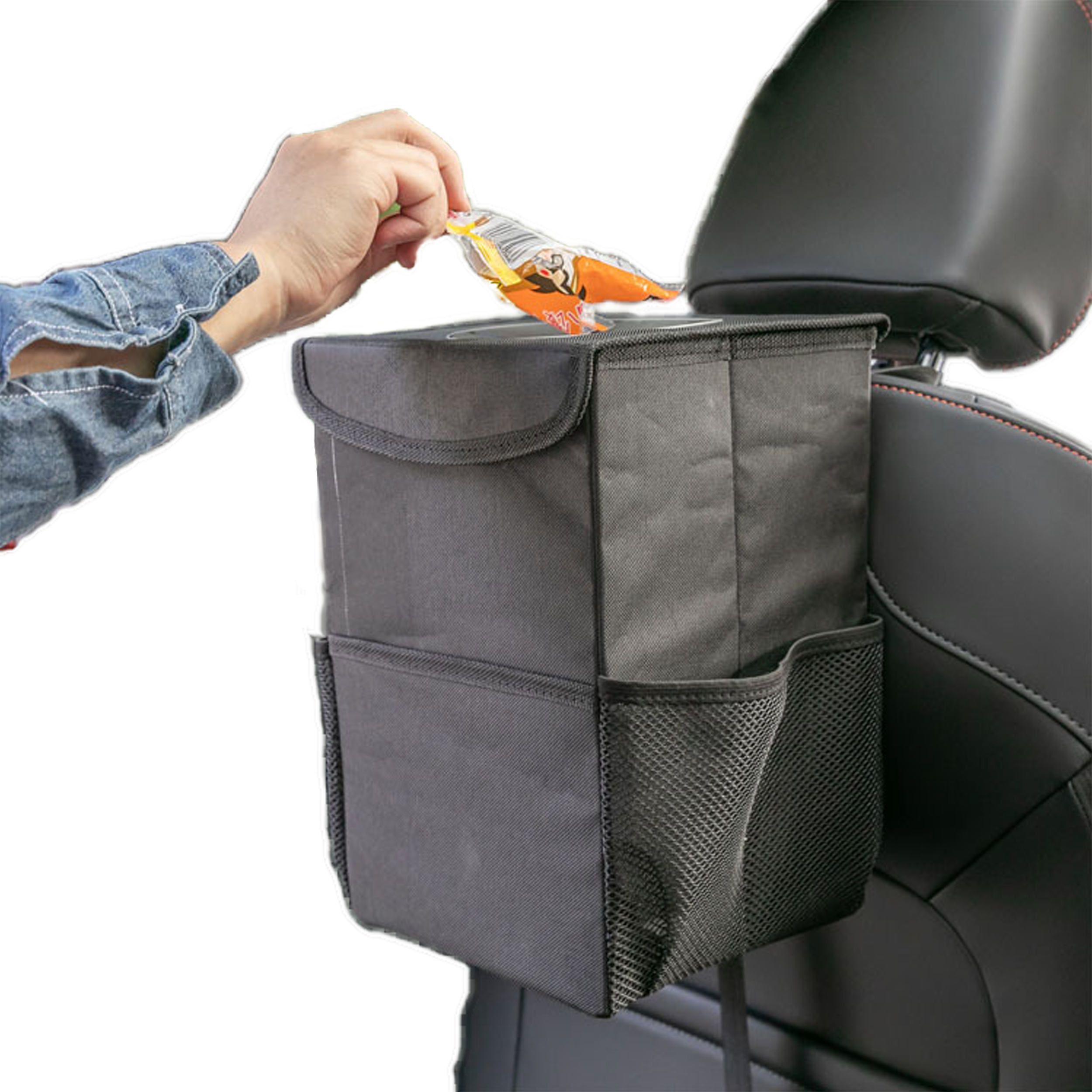 Multifunctional Chair Back Garbage Collection Bag 2