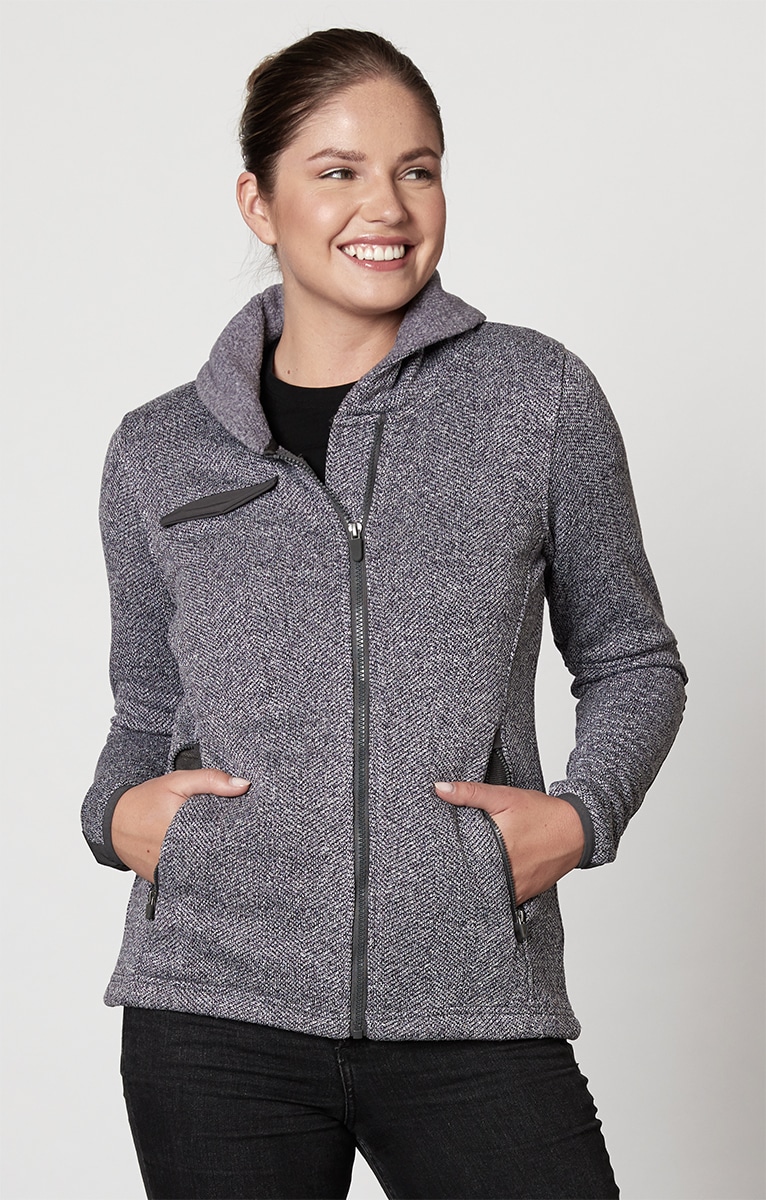 Ladies' Kentfield Sweater Fleece Jacket 2