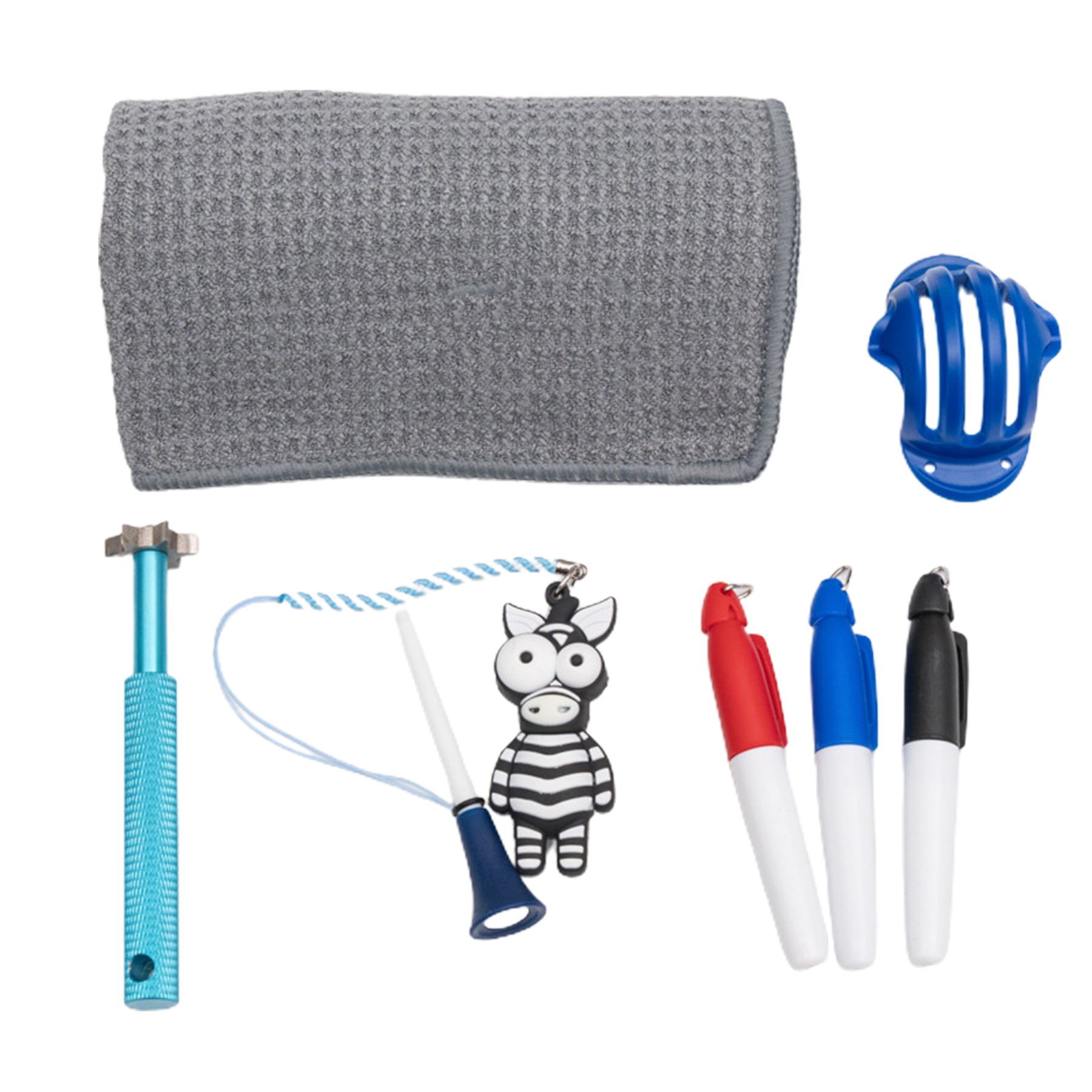 Golf Club Cleaning Set W/ A Zebra Toy 3