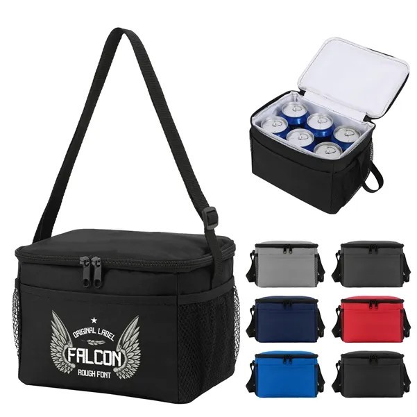 6 Can Lunch Cooler Bag ( 8'' x 6'' x 6'' ) 8