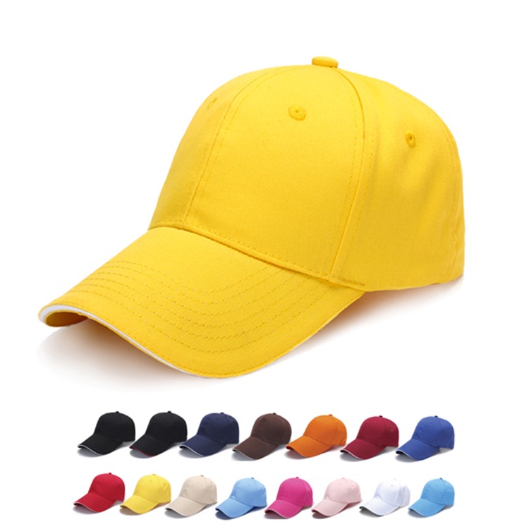 Chicago 6 Panel Kid Cotton Sandwich Cap Full Colour 10