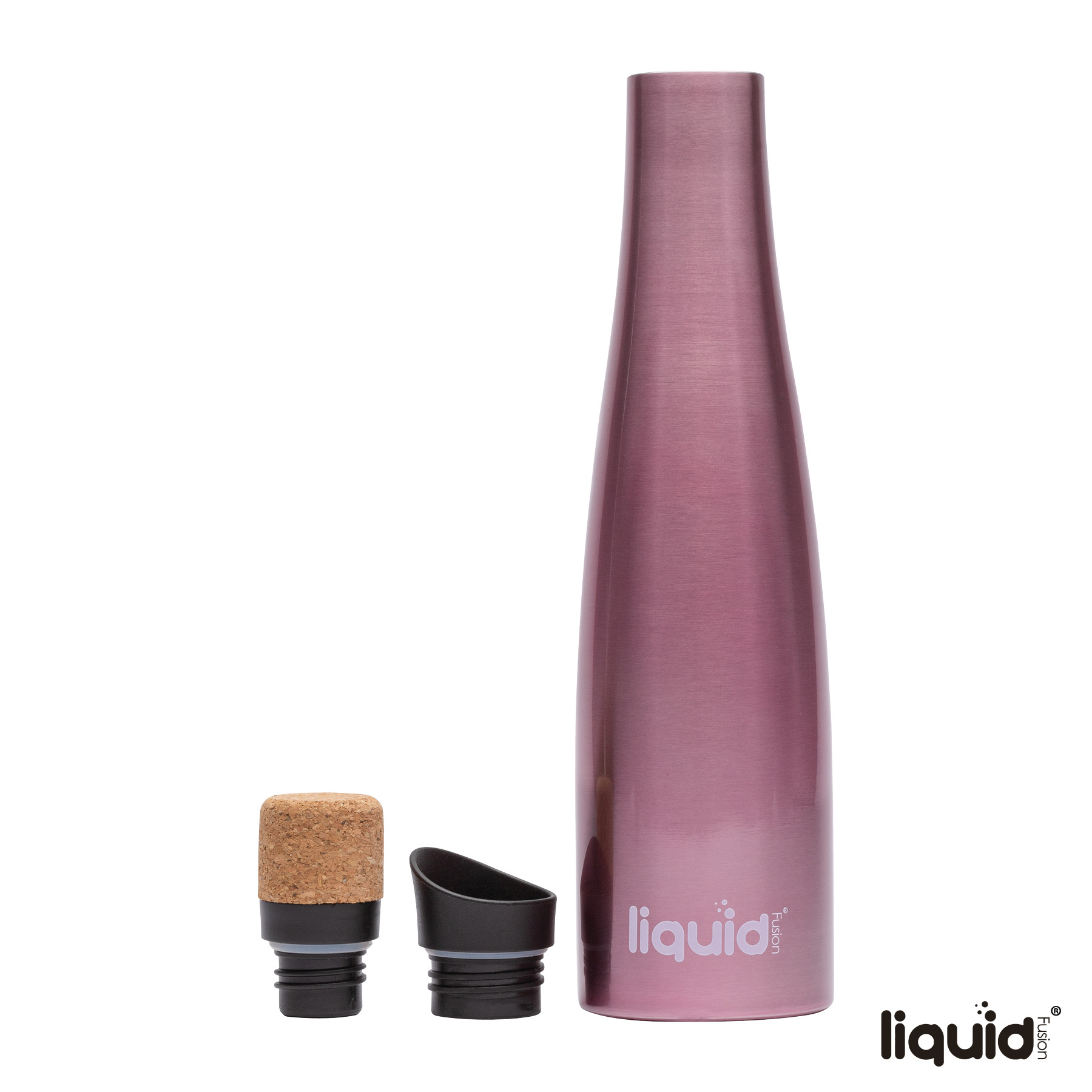 Liquid Fusion®  25 oz. Vacuum Insulated Steel Wine Carafe / Bottle 21