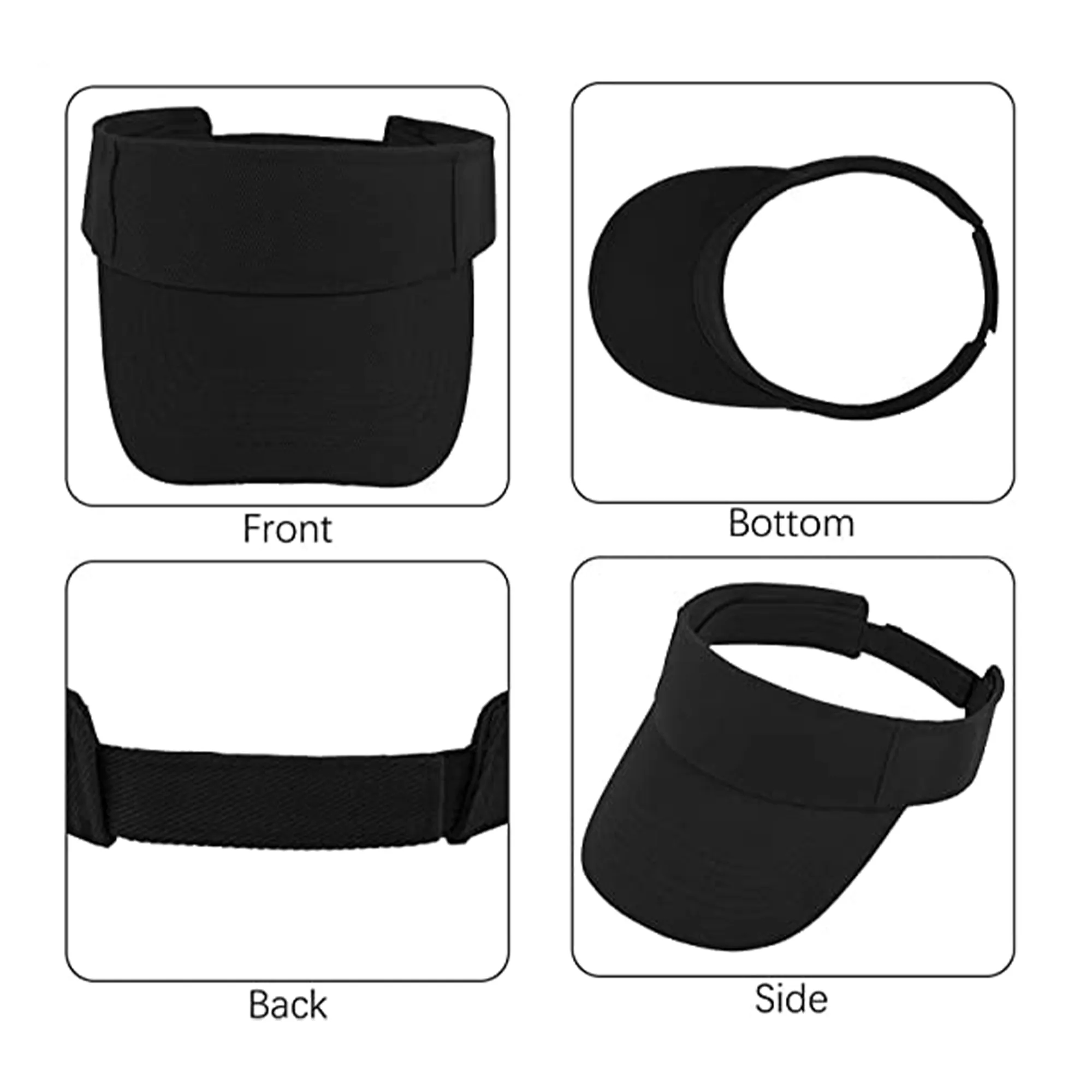 Full Color Cotton Sun Visor 1