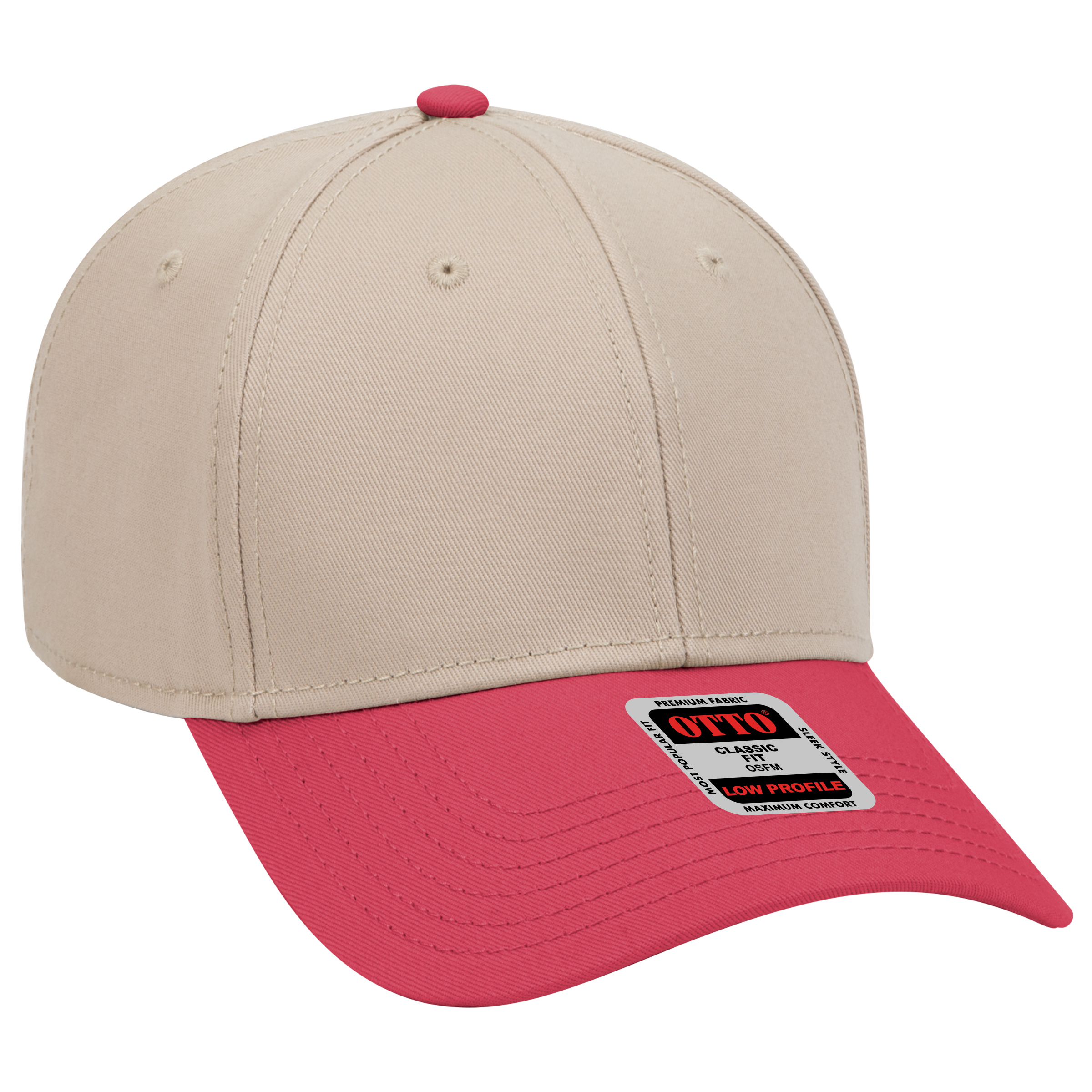 OTTO CAP® 6 Panel Low Profile Baseball Cap 51