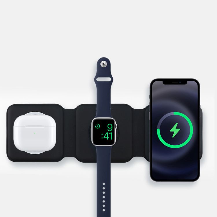3 in 1 Foldable Magnetic Wireless Charger Dock 2