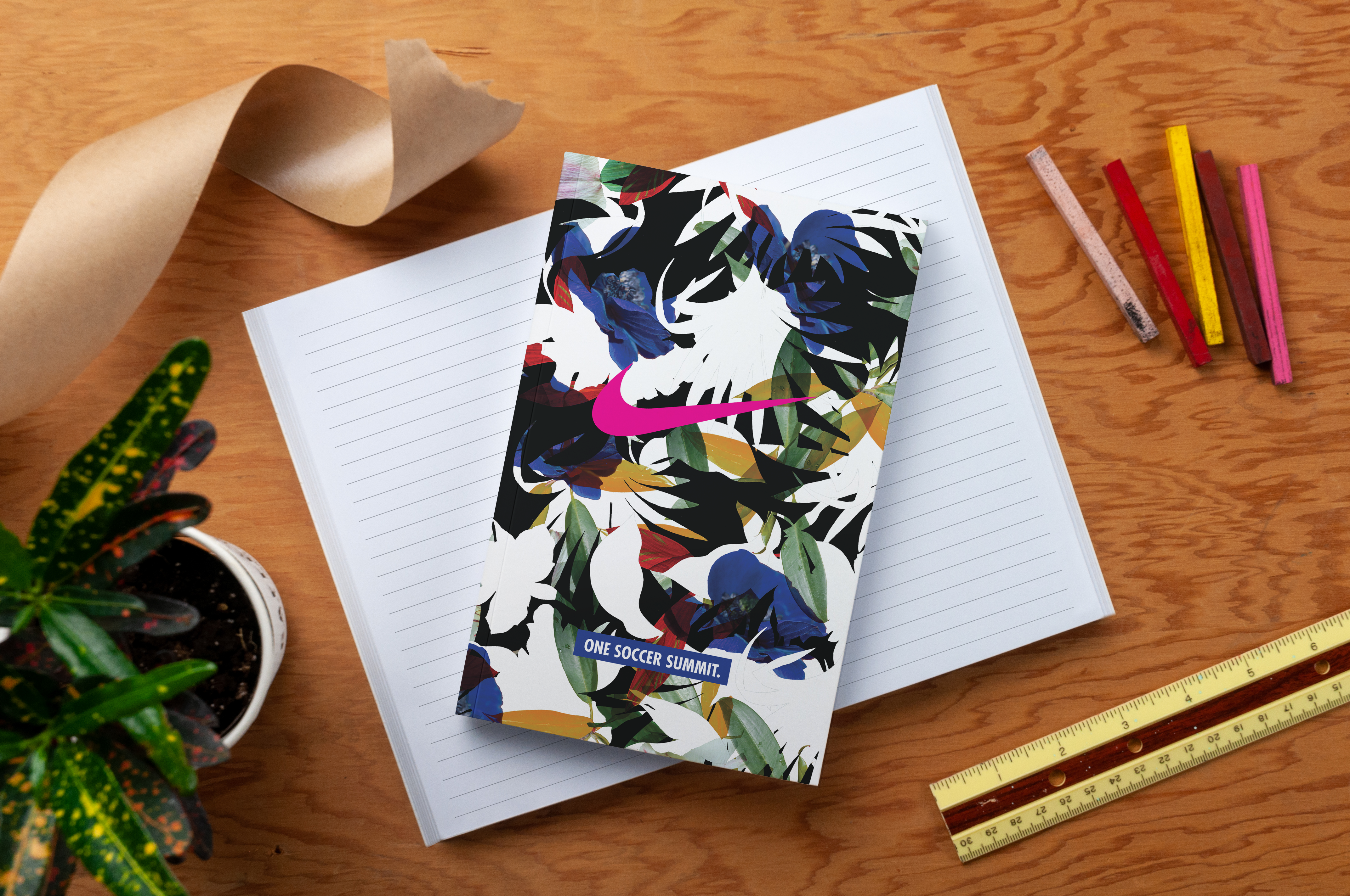 Full Color Custom Softcover Layflat Notebook/Journal 5
