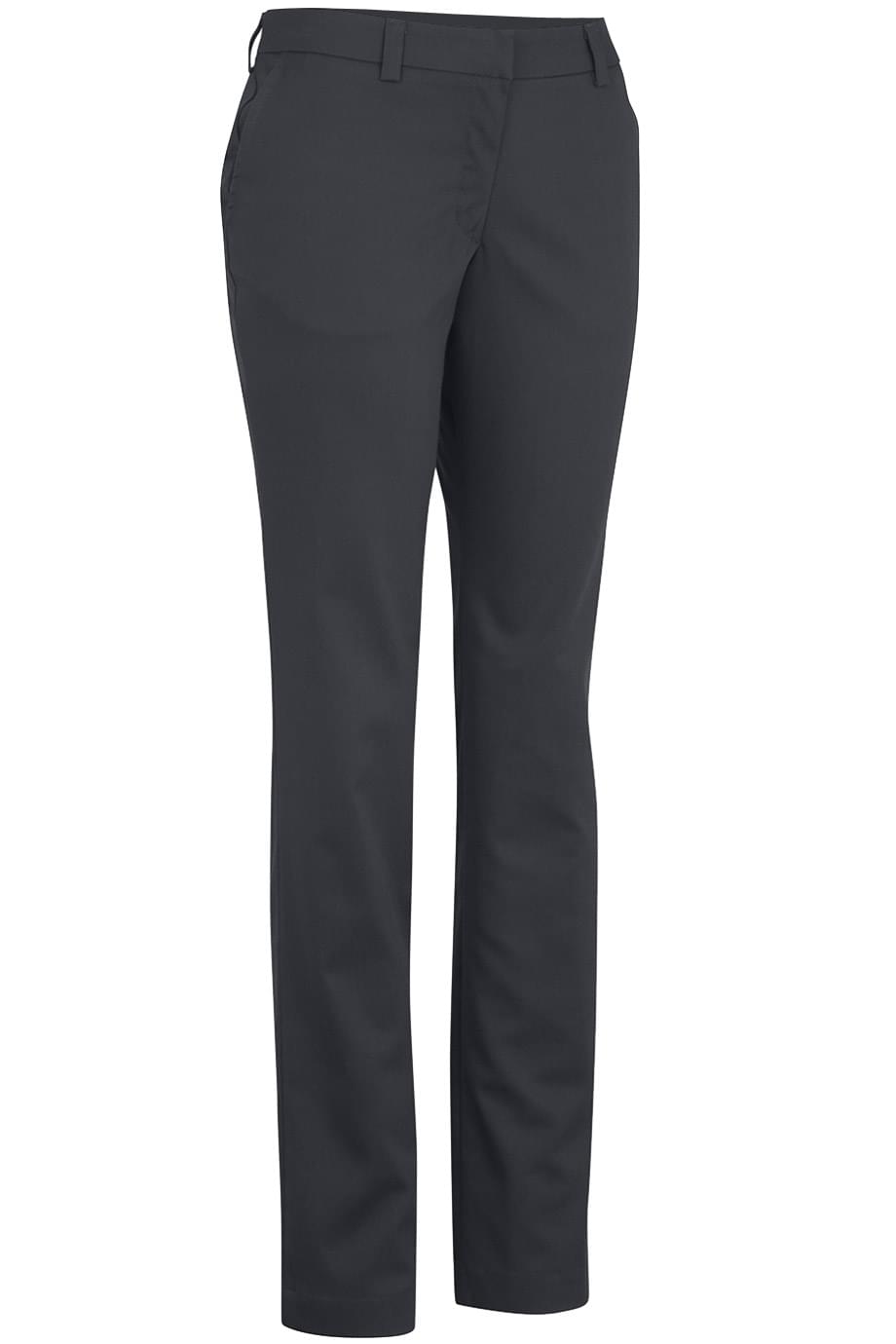 Ladies Slim Chino Flat Front Pant 4