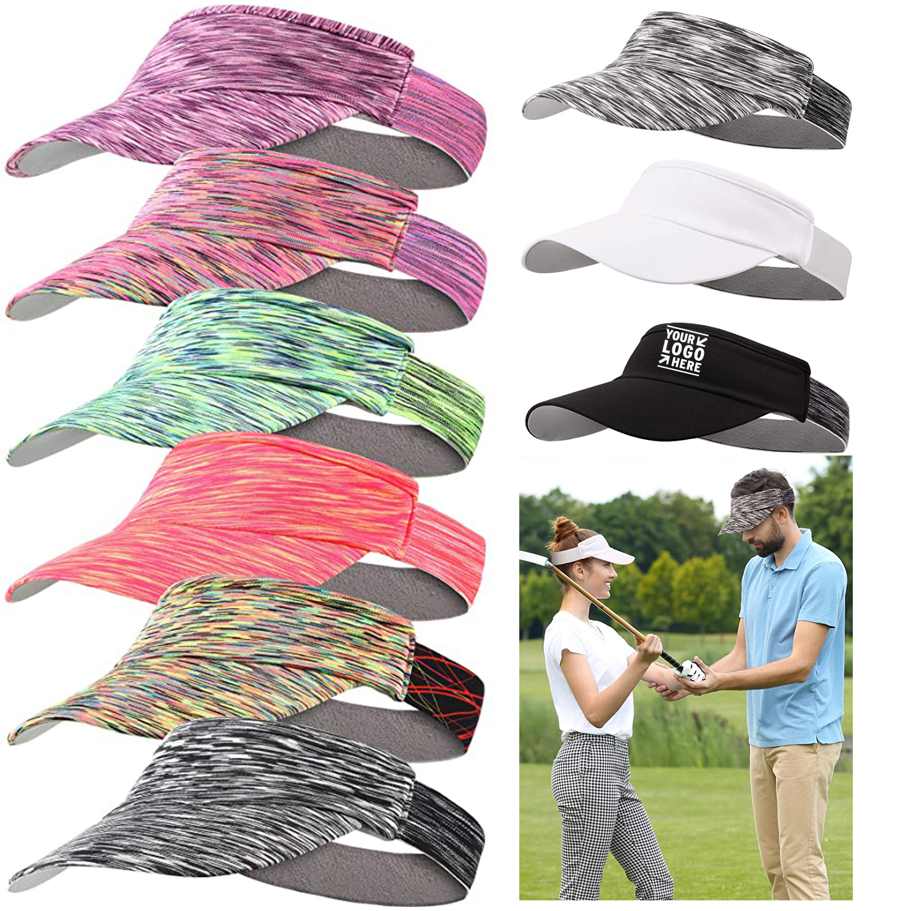 Adjustable Sun Visor Hat