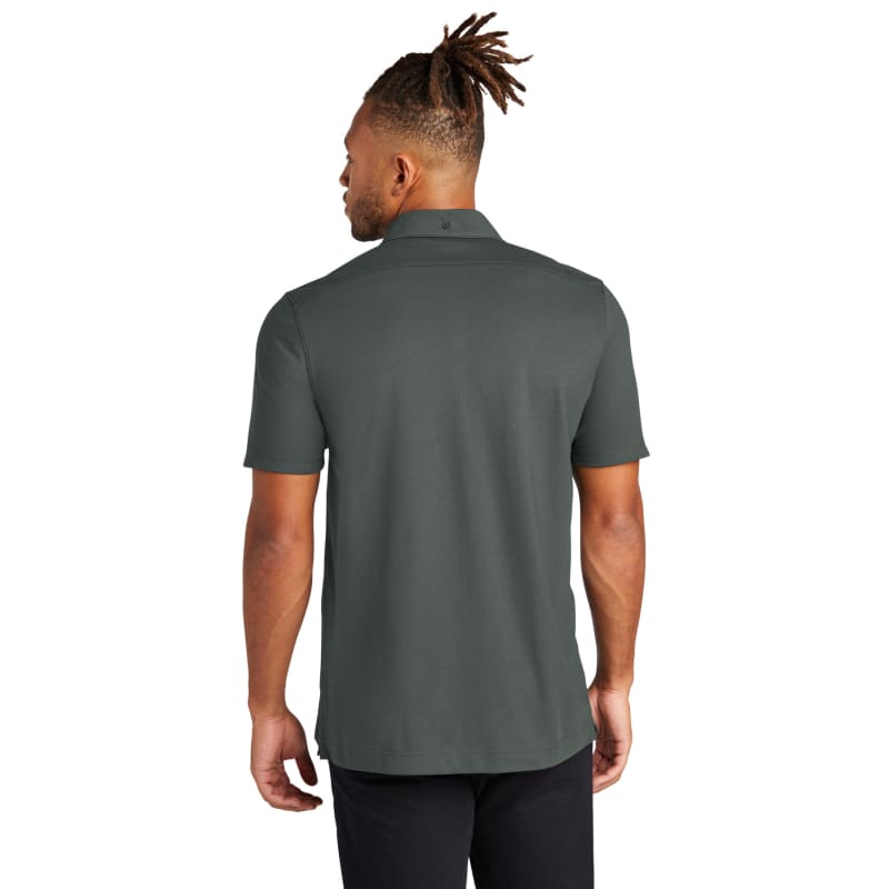 Mercer+Mettle Stretch Pique Full-Button Polo 16