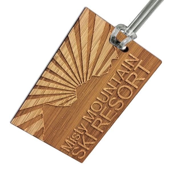 Custom Laser Etched Bamboo Bag Tags 9