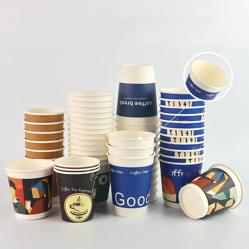 9oz Paper Cup - Disposable Eco-Friendly Drinkware 3