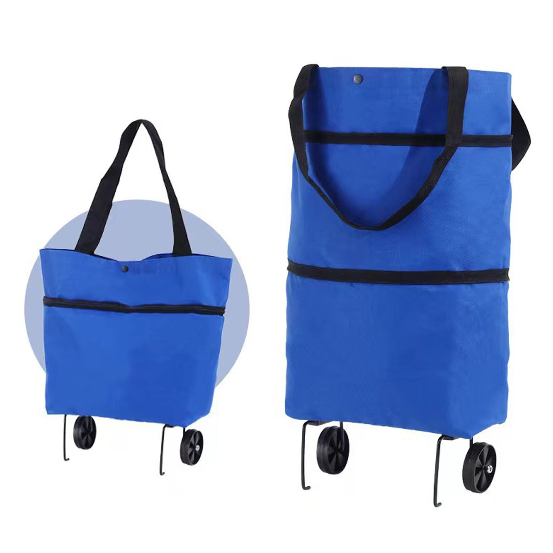 Folding Shopping Cart With Wheel 3