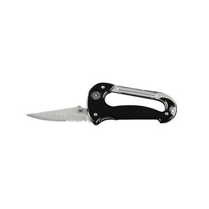 Carabiner Serrated Knife With Builtin Compass 16