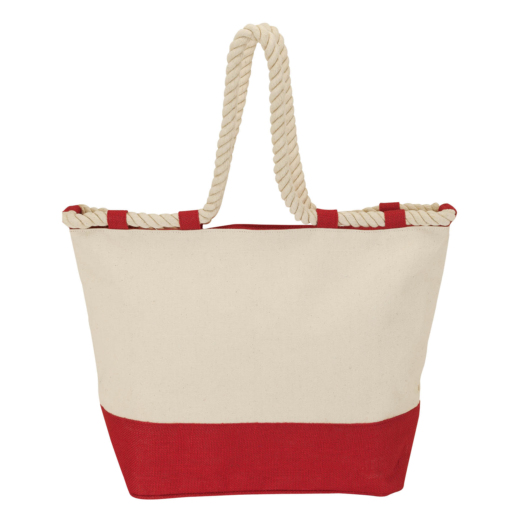 Barcelona Canvas & Jute Tote 3