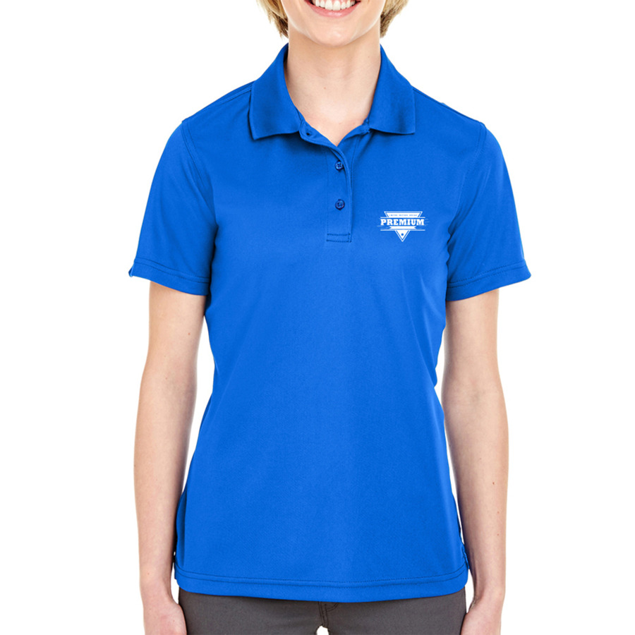 UltraClub Ladies' Cool & Dry Polo Shirts 7