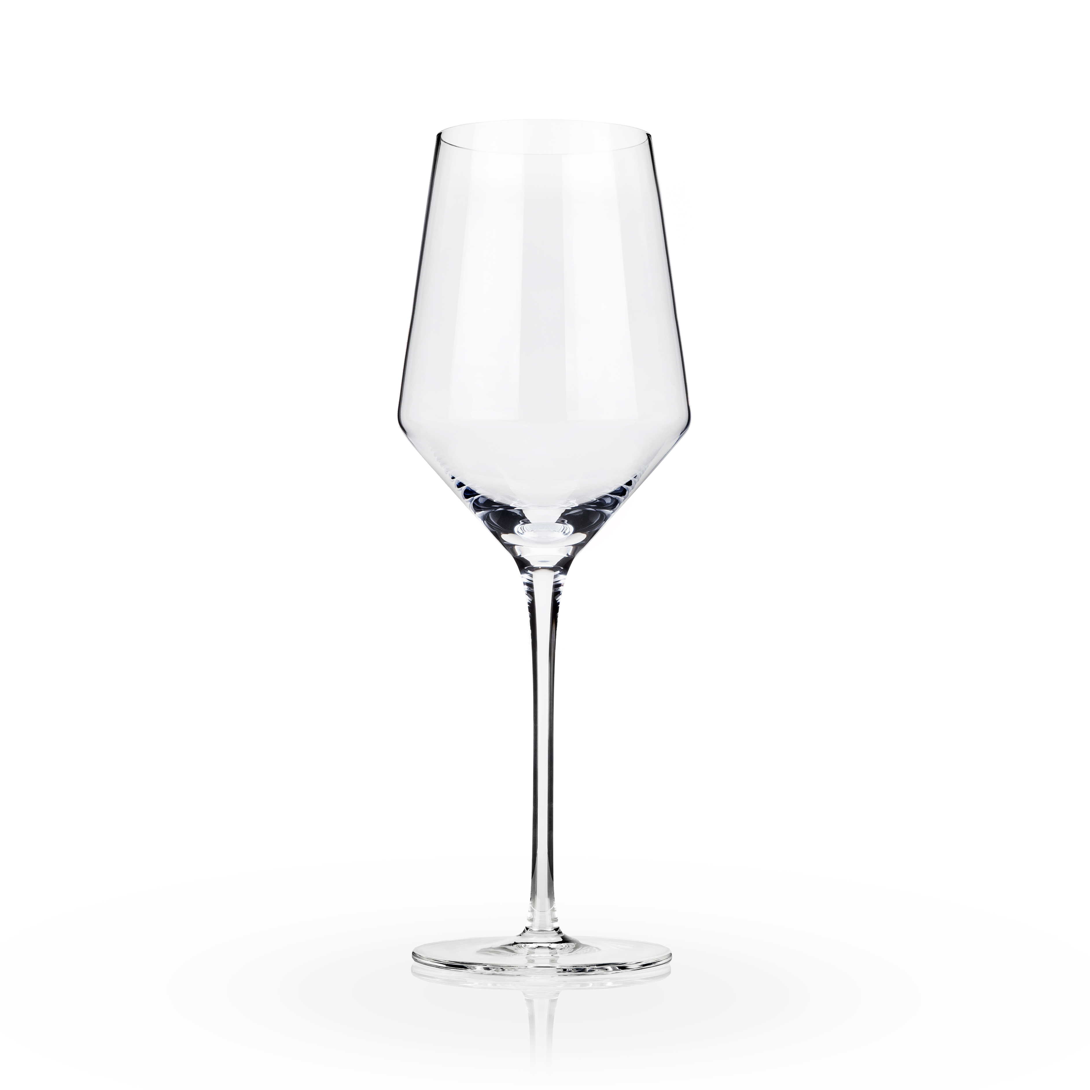 Viski® Raye Angled Crystal Chardonnay Glass, set of 2 10