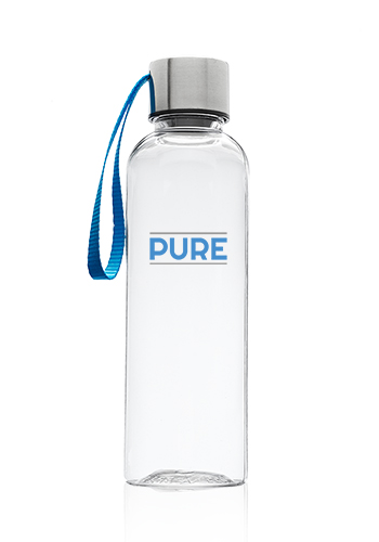 17 oz. Genie Plastic Water Bottle with Strap 27