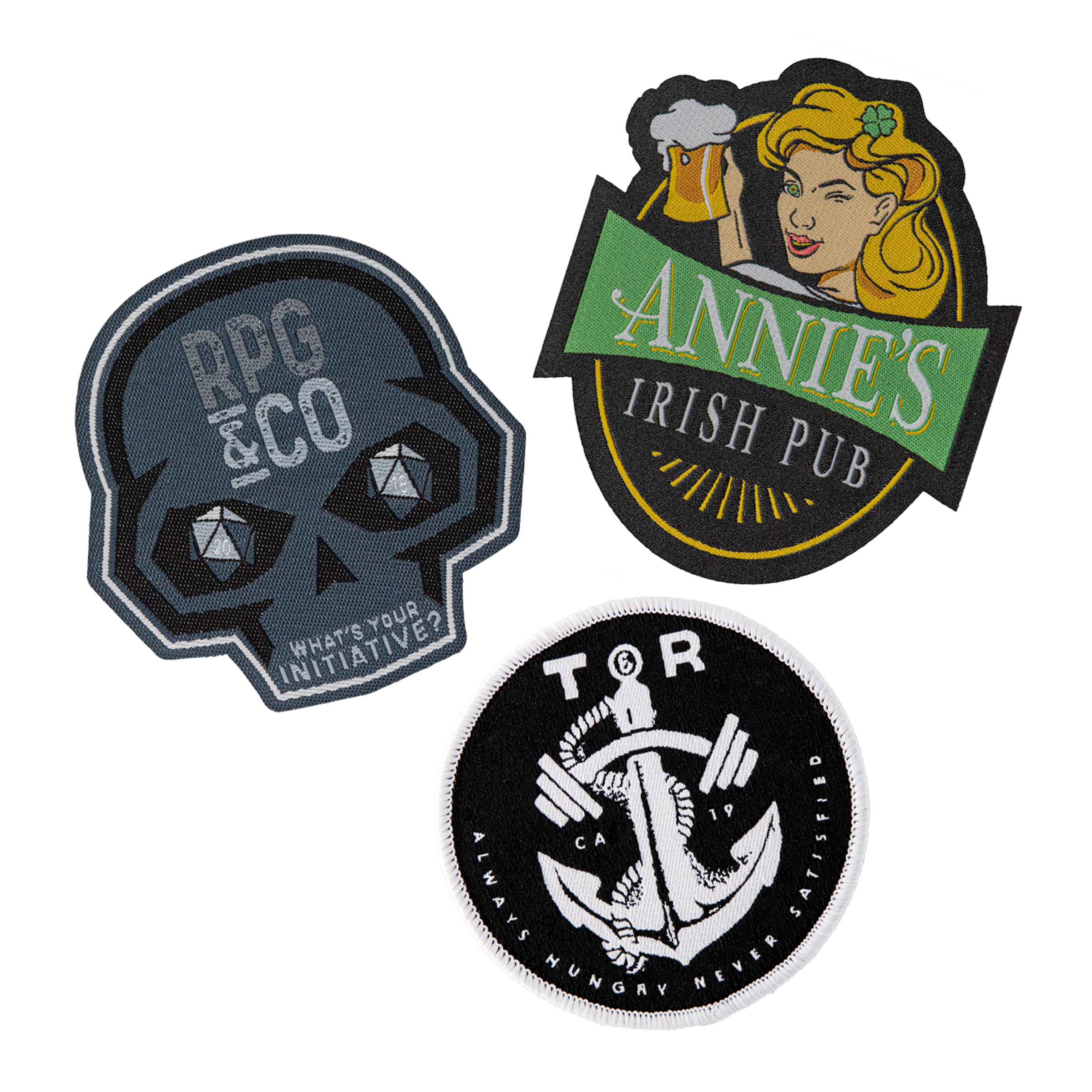 Custom Woven Patches (2")