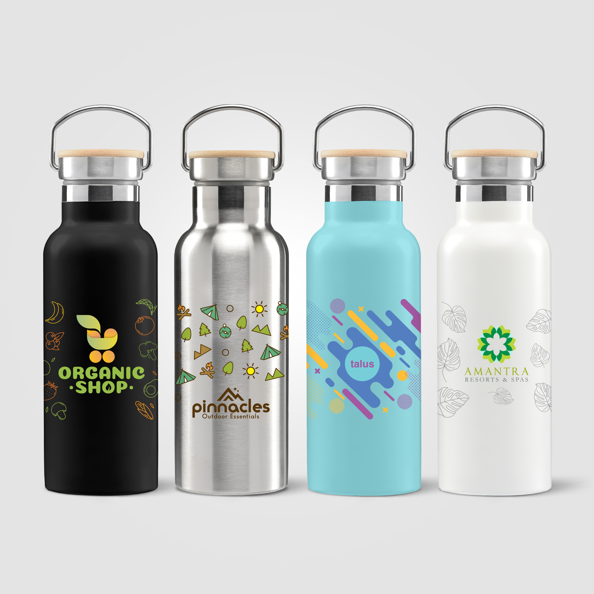 Oahu - 16 oz. Double-Wall Stainless Canteen Bottle 28