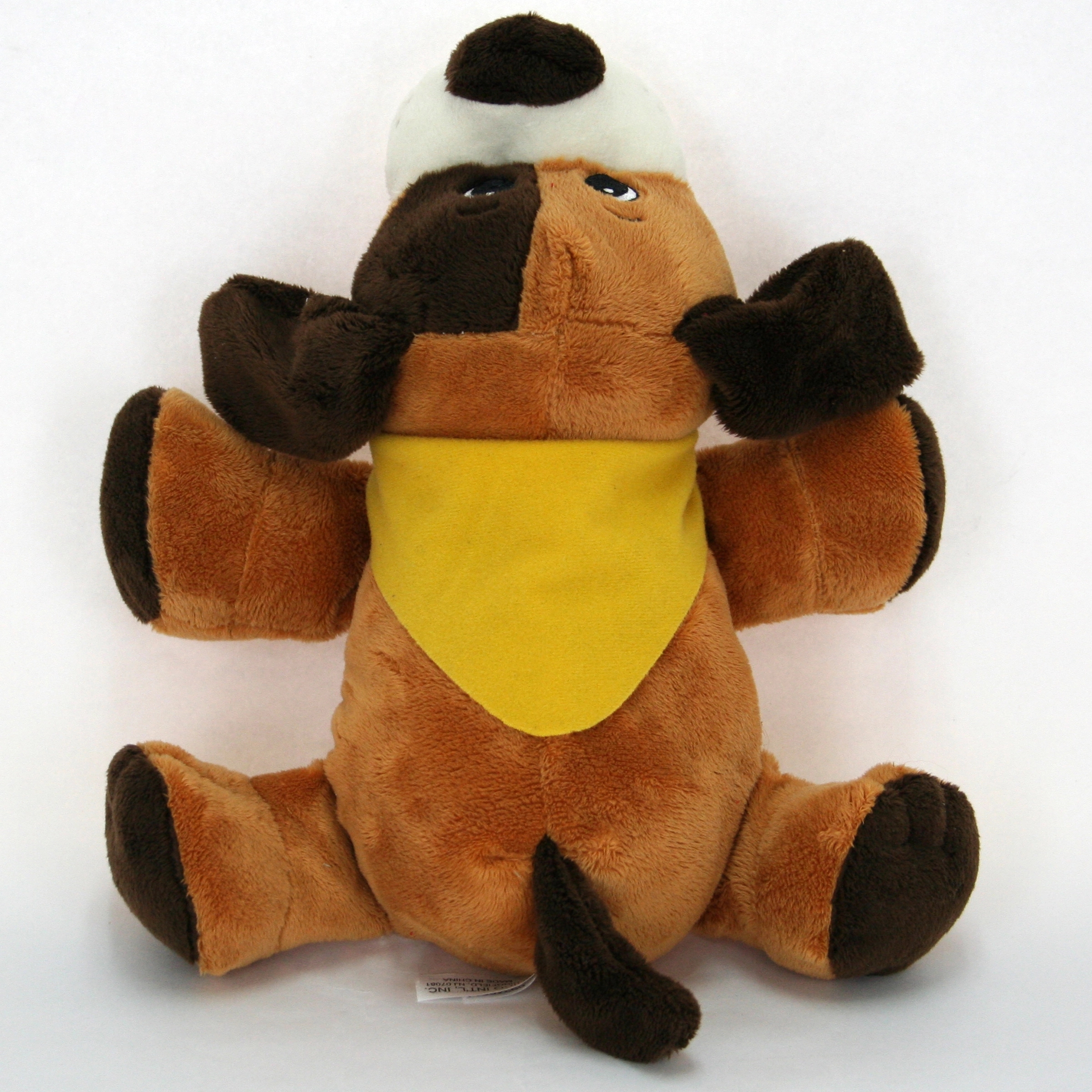 9" Laying Down Dog - Brown 16