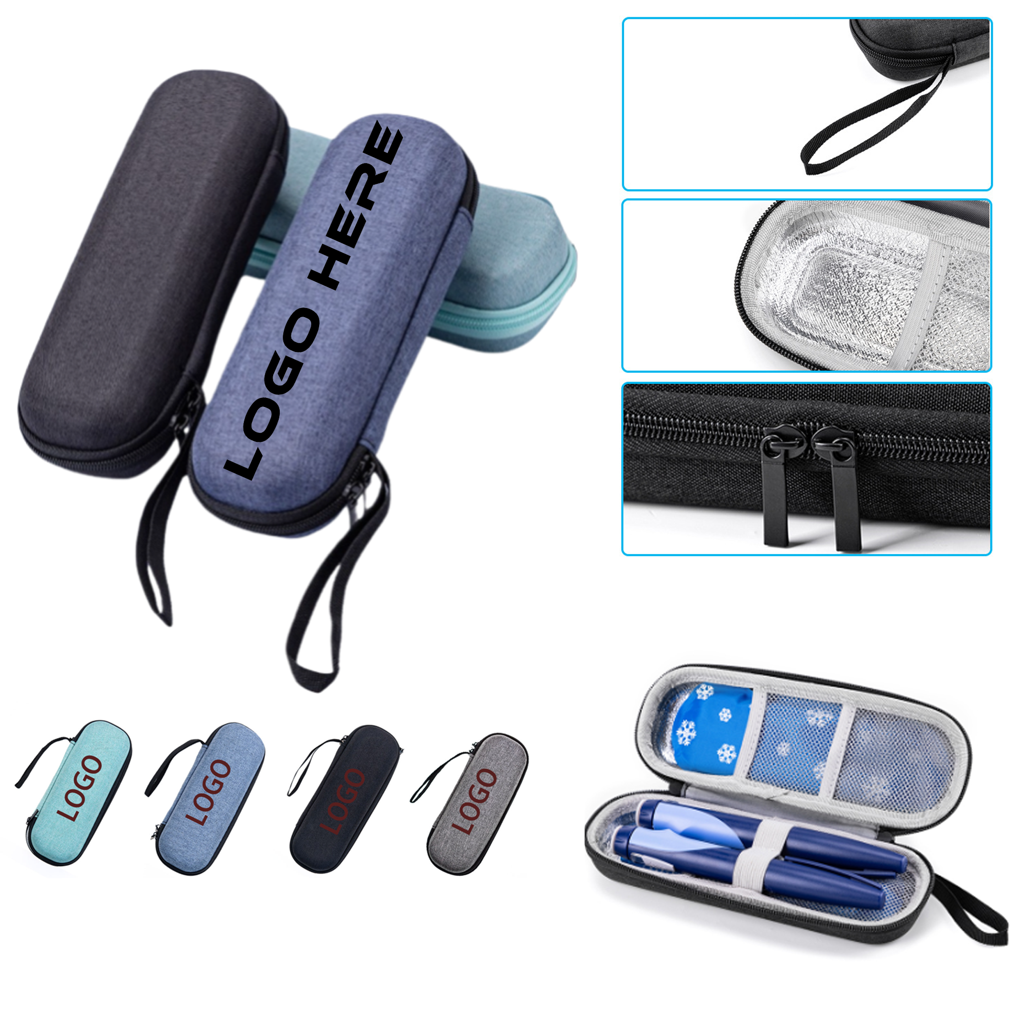 Insulin Cooler Travel Case with 2 Ice Pack 2