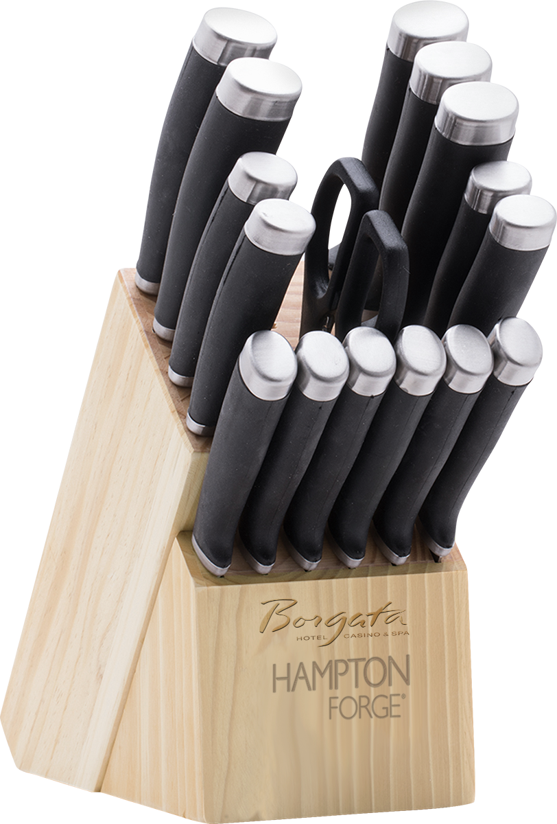 Hampton Forge® Epicure 17 Piece Cutlery Block Set 8