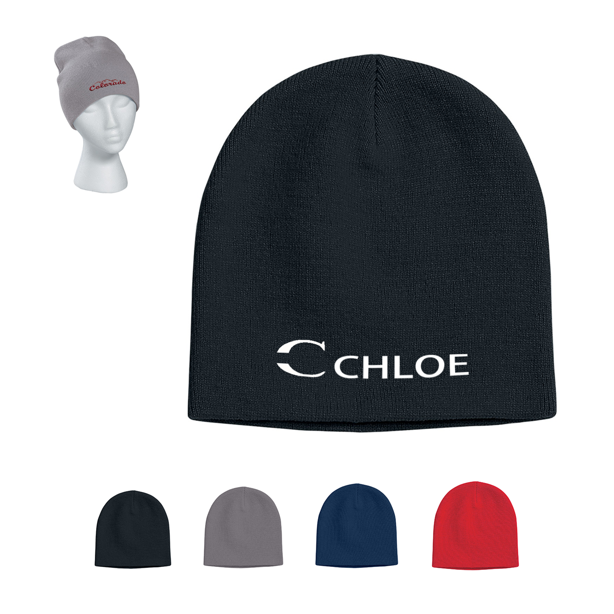 Knit Beanie Cap 1