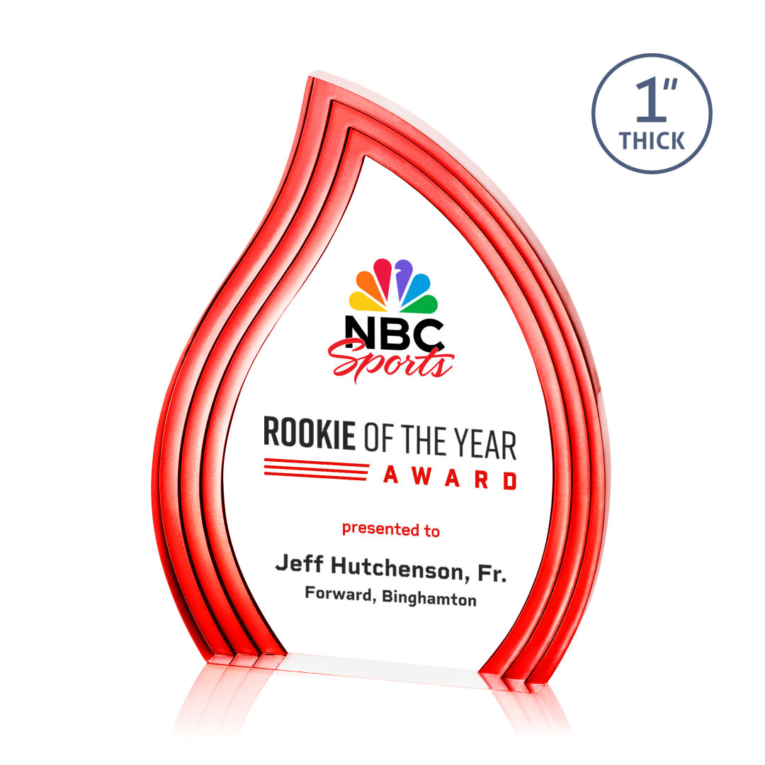 Tidworth Blaze VividPrint™ Award - Red 8