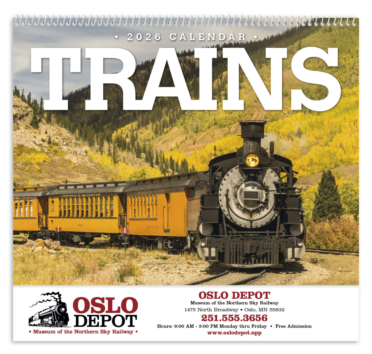 Triumph® Calendars Trains Calendar 21