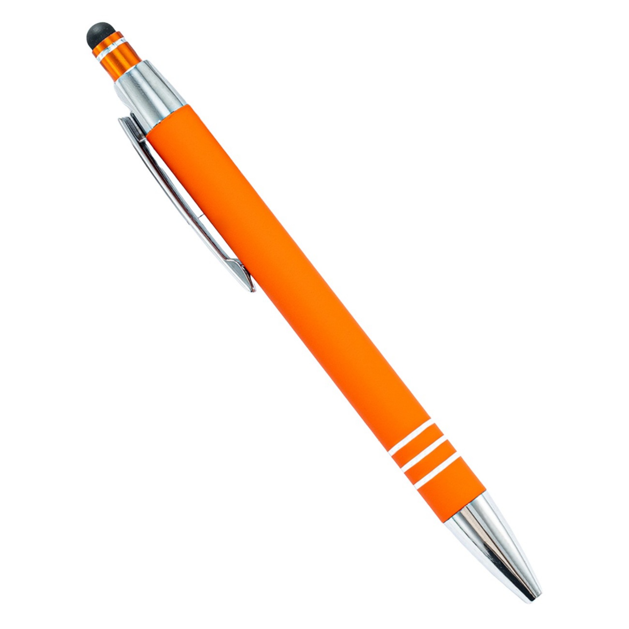 Metal Touch Screen Ballpoint Pen With Press Design 5.4" 8