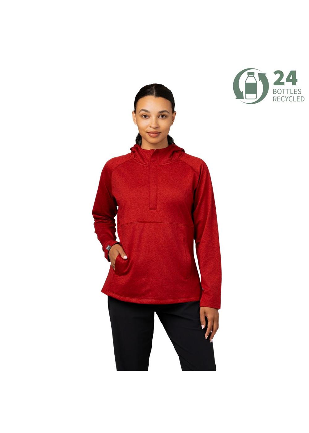 Storm Creek Women's Sidekick Super Soft Midweight Hooded Half Zip 7