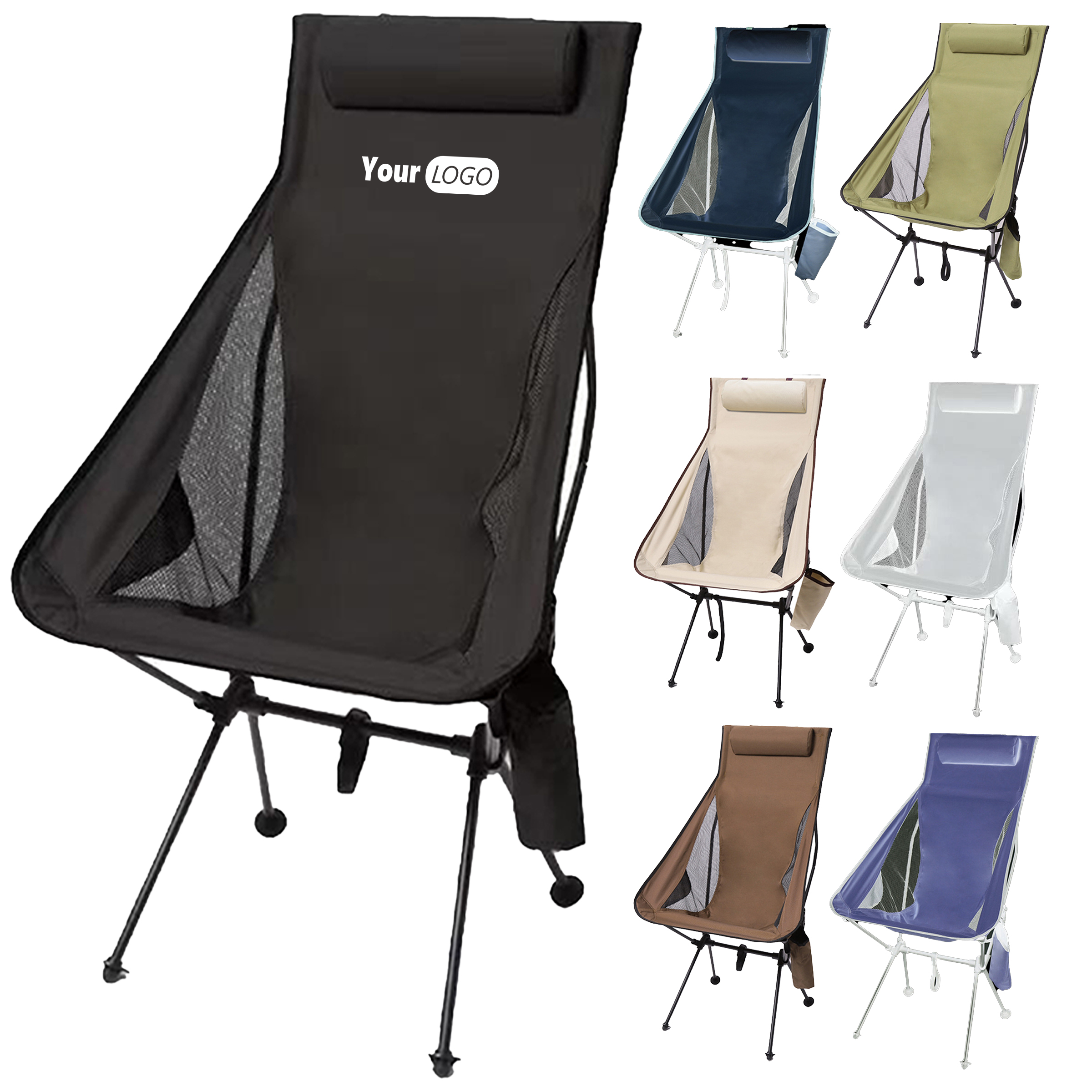 Aluminum Outdoor Convenient Folding Chair 2