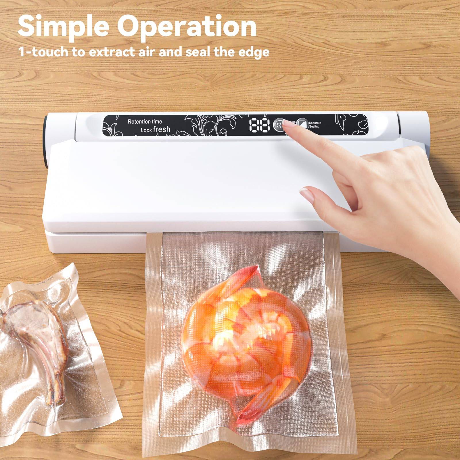 Compact Dry Wet Vacuum Sealer-Home & Commercial Use 3