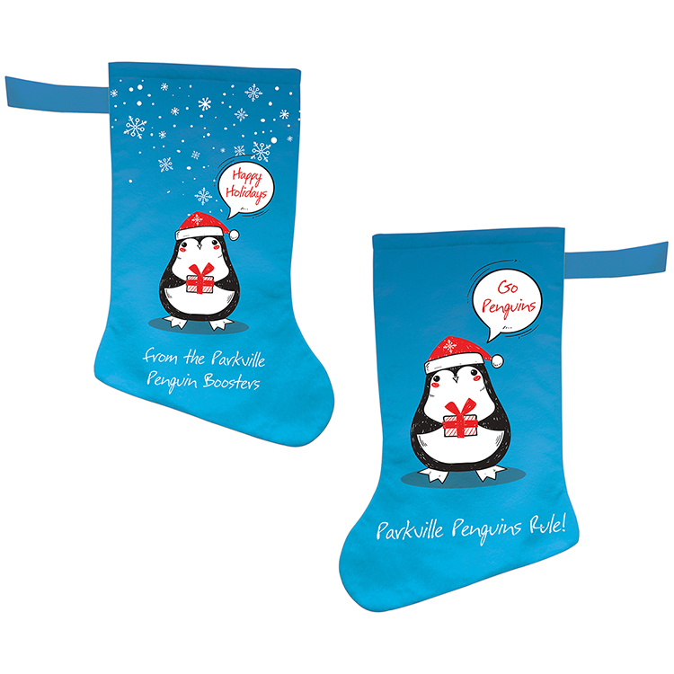 Christmas Stocking - Double Sided Print 3