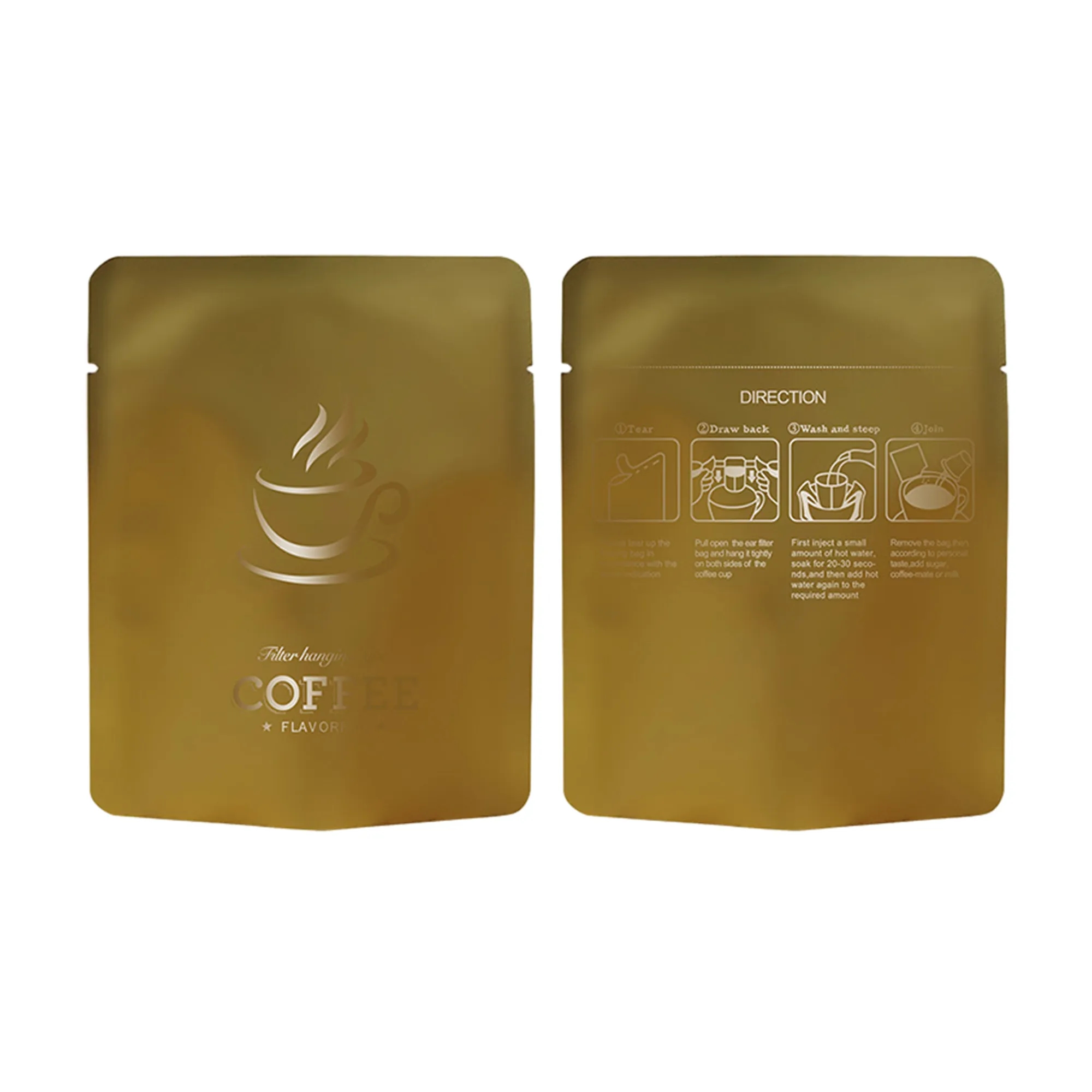 Multifunctional Hanging Ear Coffee Nut Packaging Bag 15