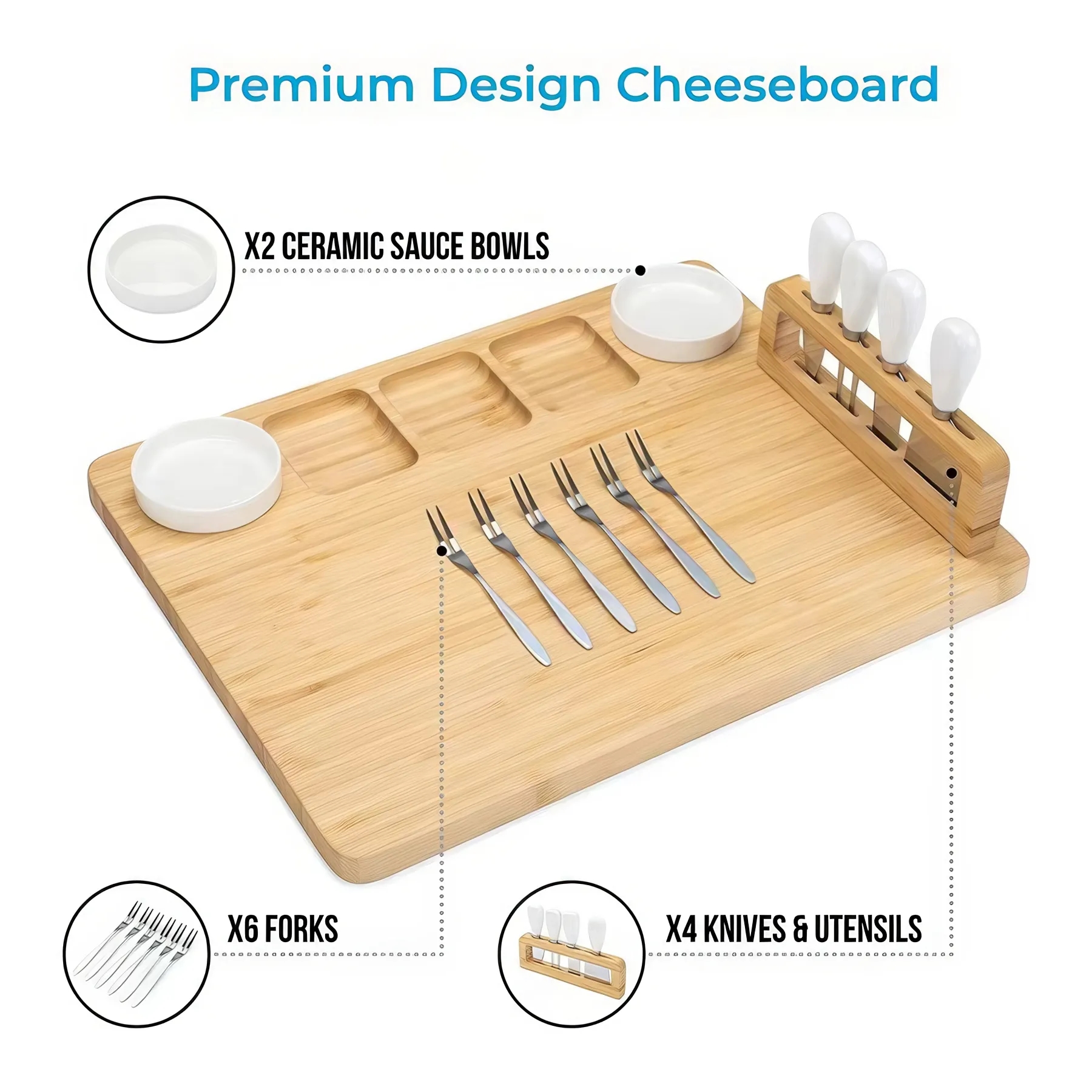 Large Charcuterie Board Set 5