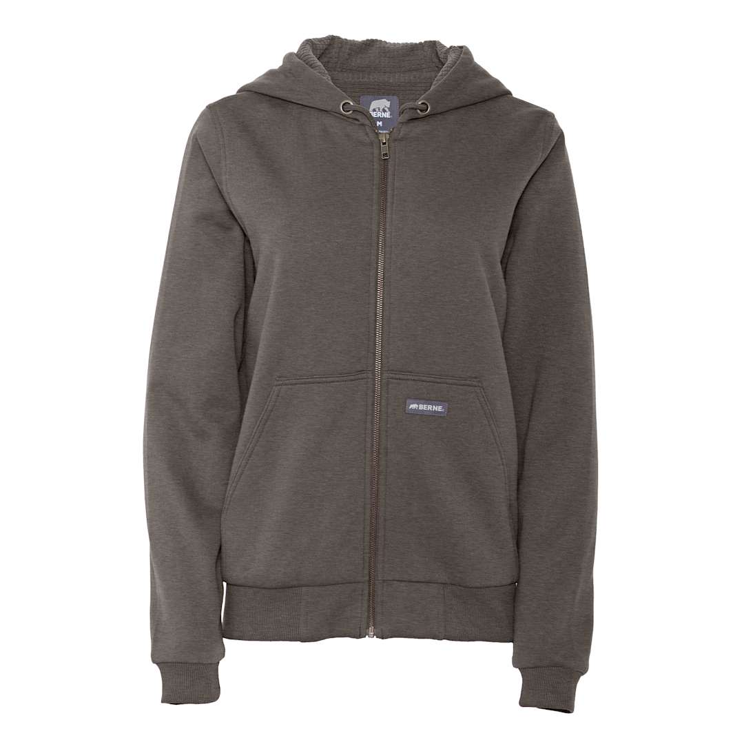 Berne Heritage Grid Fleece-Lined Zip Sweatshirt - Women's 58
