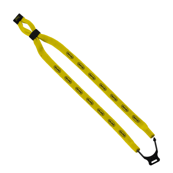 1/2" Double-Thick Cotton Trade Show Lanyard with Plastic Option Y Converter 15