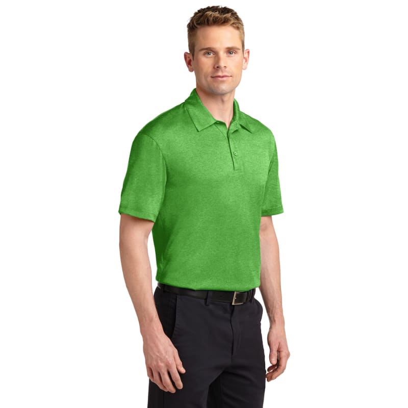 Sport-Tek Heather Contender Polo. 24