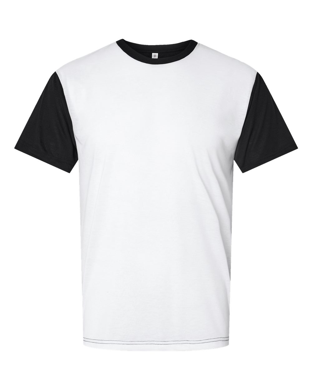 Men's Blackout Polyester Sublimation Tee - 1902 2