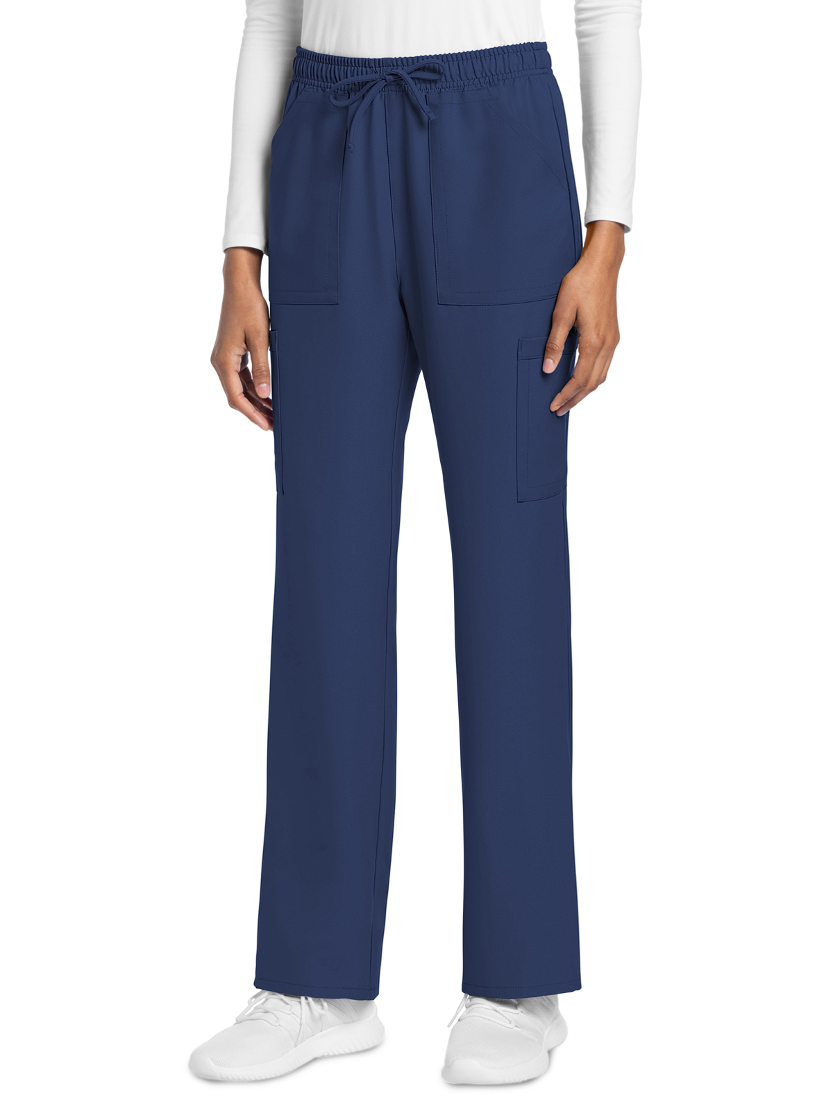 Cherokee - WW Originals Ultra - Women's 4-Pocket Drawstring Cargo Pant 25