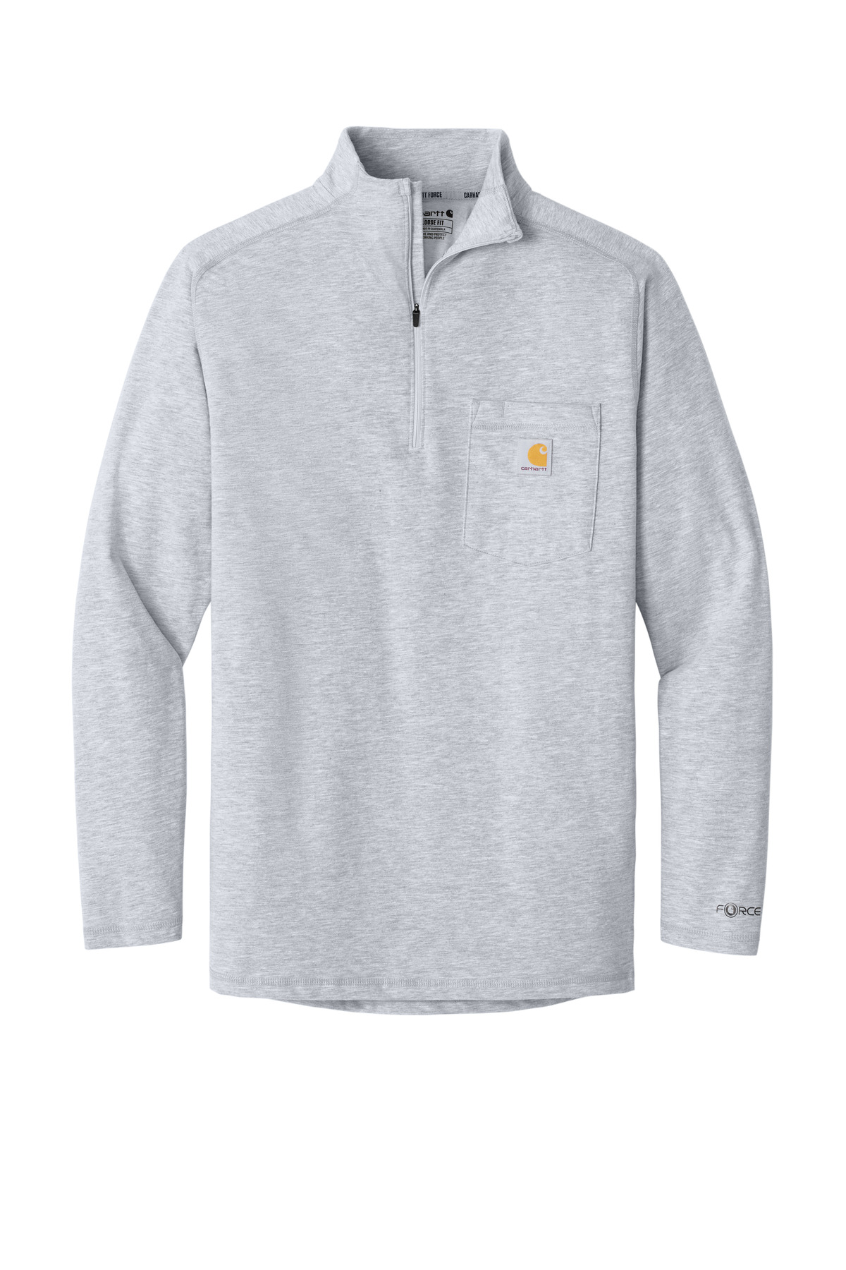 Carhartt Force 1/4-Zip Long Sleeve T-Shirt CT106660 25