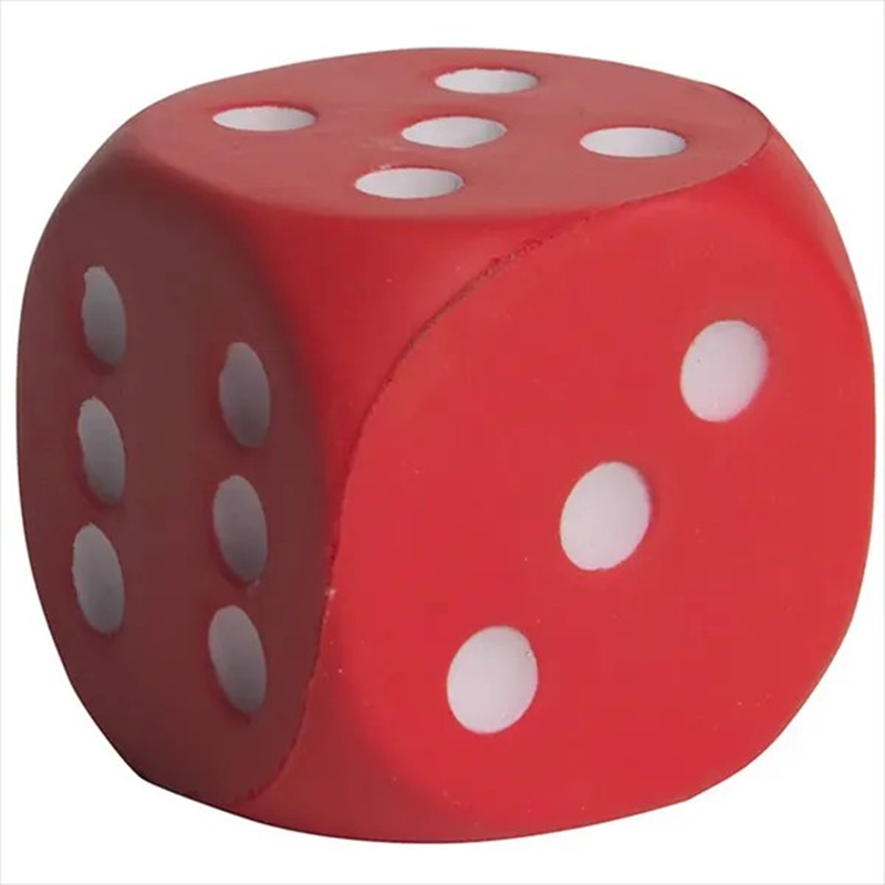 Dice Shaped Stress Reliever 2
